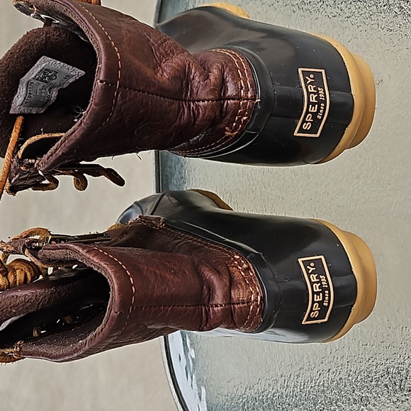 SPERRY SALT WATER DUCK BOOTS SIZE 7 - Picture 3 of 5